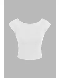 Open Back Crop Top - 3