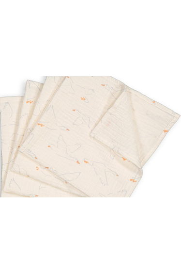 Set of 4 Wildoy Cotton Muslin Squares