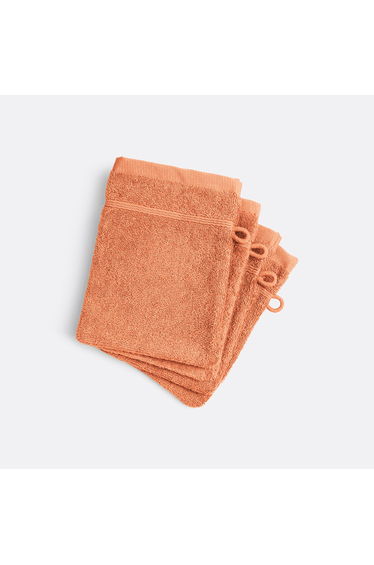 Set of 4 Zavara Towelling Washcloths