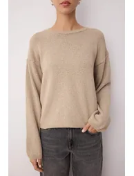 Tas More Sustainable Cotton Wide Pattern Basic Knit Sweater - 2