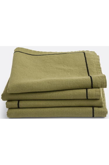 Bourdon Washed Linen/Cotton Napkins