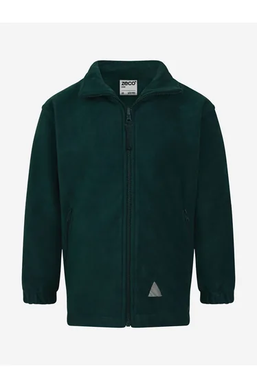 Zeco Kids School Polar Fleece Jacket in Green