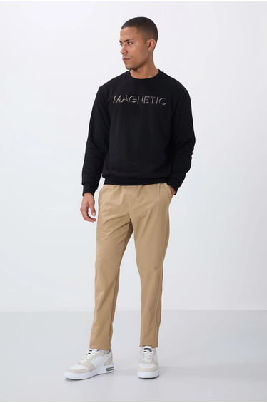 TOMMY Men's Printed Crew Neck Sweatshirt