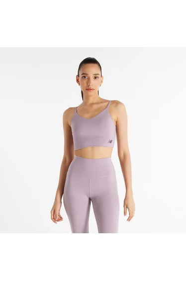 Women's New Balance Harmony Light Support Sports Bra in Purple