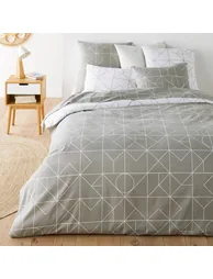 Vidmey Printed Cotton Fitted Sheet - 1