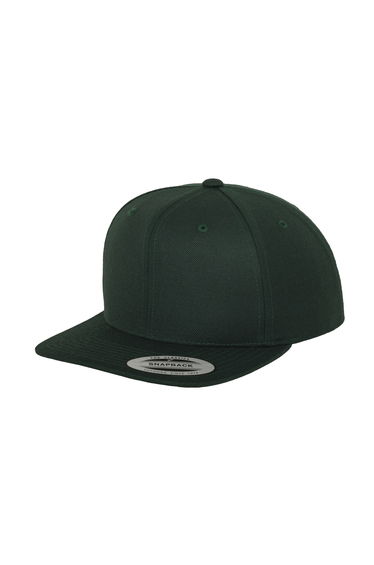 Yupoong Mens The Classic Premium Snapback Cap - Spruce