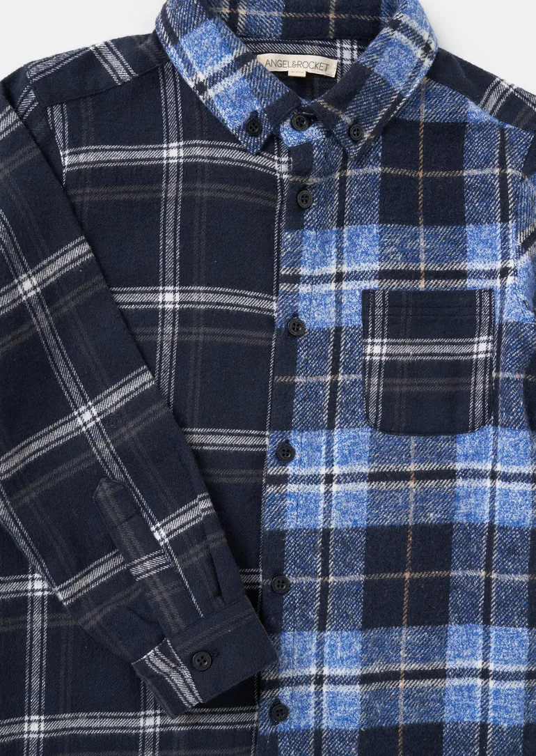 Benjamin Blue Check Pocket Shirt - 6