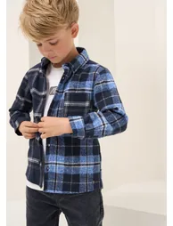 Benjamin Blue Check Pocket Shirt - 2