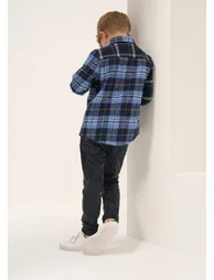 Benjamin Blue Check Pocket Shirt - 7