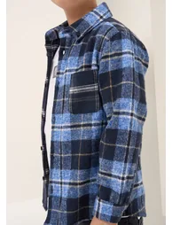 Benjamin Blue Check Pocket Shirt - 3