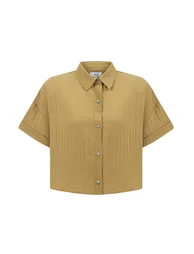 TEXTURED DOUBLE SLEEVE SHIRT - 2