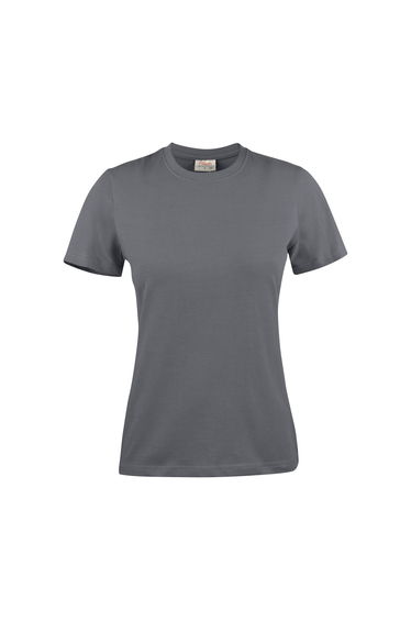 Printer Womens/Ladies Heavy T-Shirt - Steel Grey
