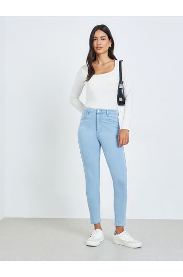 Women High Rise Slim Fit Jeans