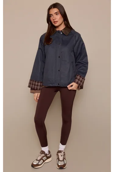 جاكيت بريتي ليتل ثينق كحلي