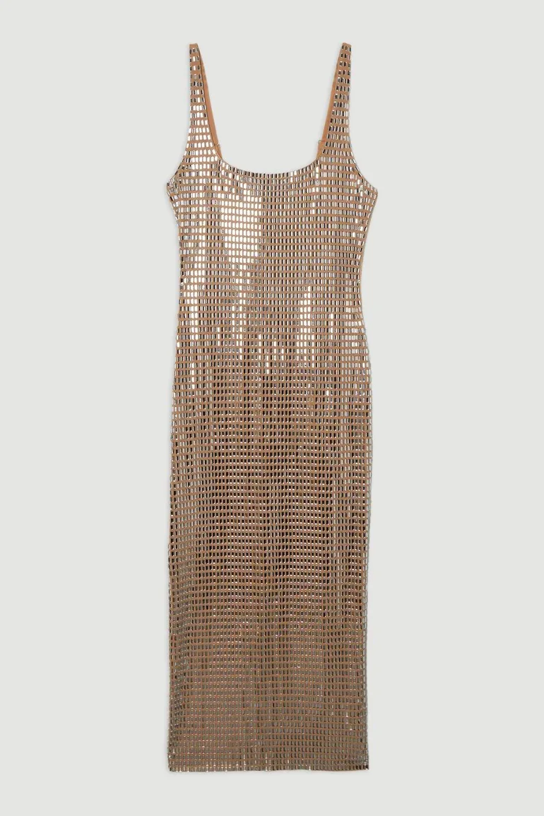 Tall Premium Crystal Embellished Jersey Dress Karen Millen : Dresses : VogaCloset Oman Tall Premium Crystal Embellished Jersey Dress Karen Millen : Dresses : VogaCloset Oman