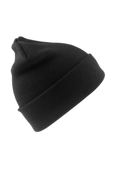 Result Genuine Recycled Unisex Adult Thinsulate Beanie - Black