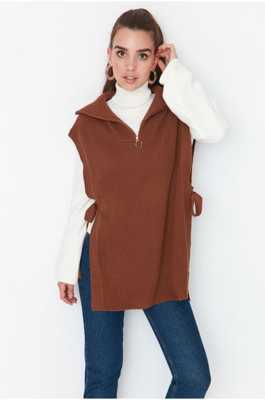 Sweater - Brown - Regular fit