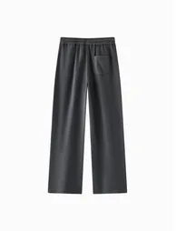 Women's Wide-Leg Pants with Drawstring Waist - 5