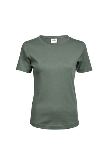 Tee Jays Womens/Ladies Interlock T-Shirt - Flint Stone
