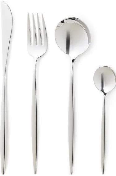 طقم أدوات المائدة ستانليس ستيل 16 قطعة