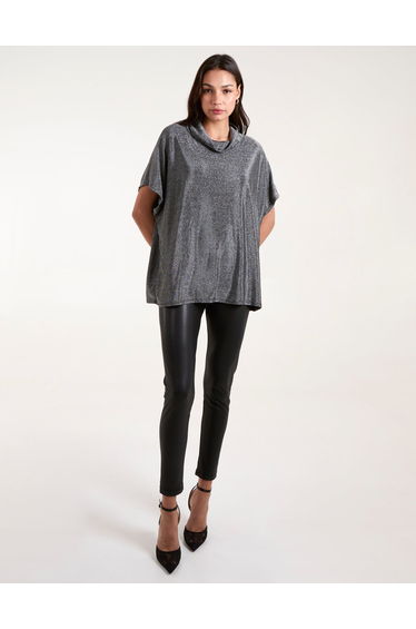 Roll Neck Oversize Top