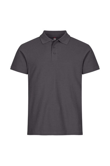 Clique Mens Basic Polo Shirt - Metal Grey