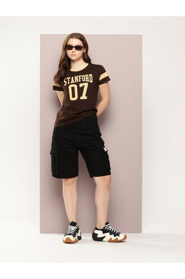Women Regular Fit Short Sleeve Printed T-Shirt