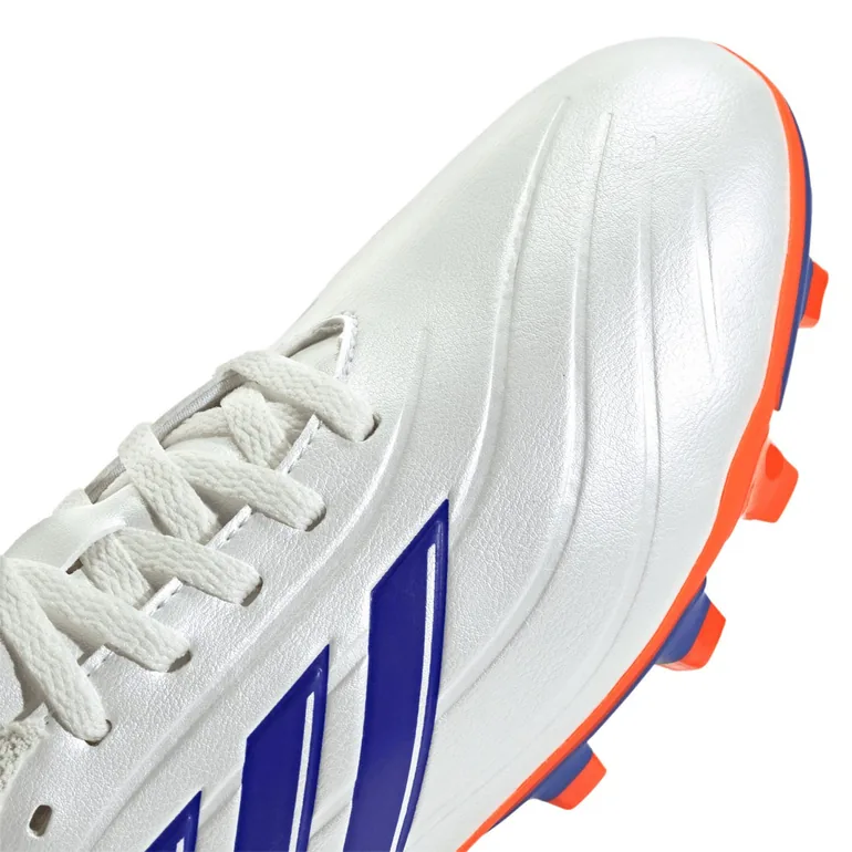 Boy's adidas Juniors Copa Pure 2 Club FxG Football Boots in White - 6