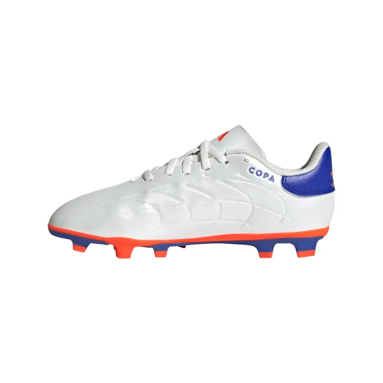 Boy's adidas Juniors Copa Pure 2 Club FxG Football Boots in White - 3
