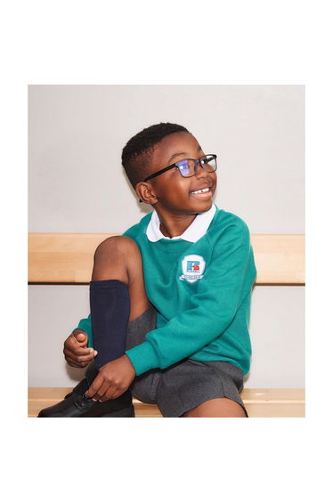 Jerzees Schoolgear Childrens/Kids Raglan Sweatshirt - Bottle Green