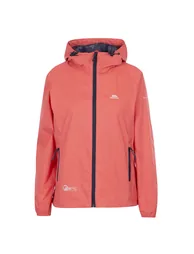 Trespass Womens/Ladies Qikpac Packaway Waterproof Jacket - Peach Blush