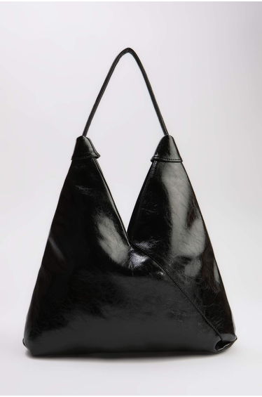 Black Maxi Size Women's Shoulder Bag
