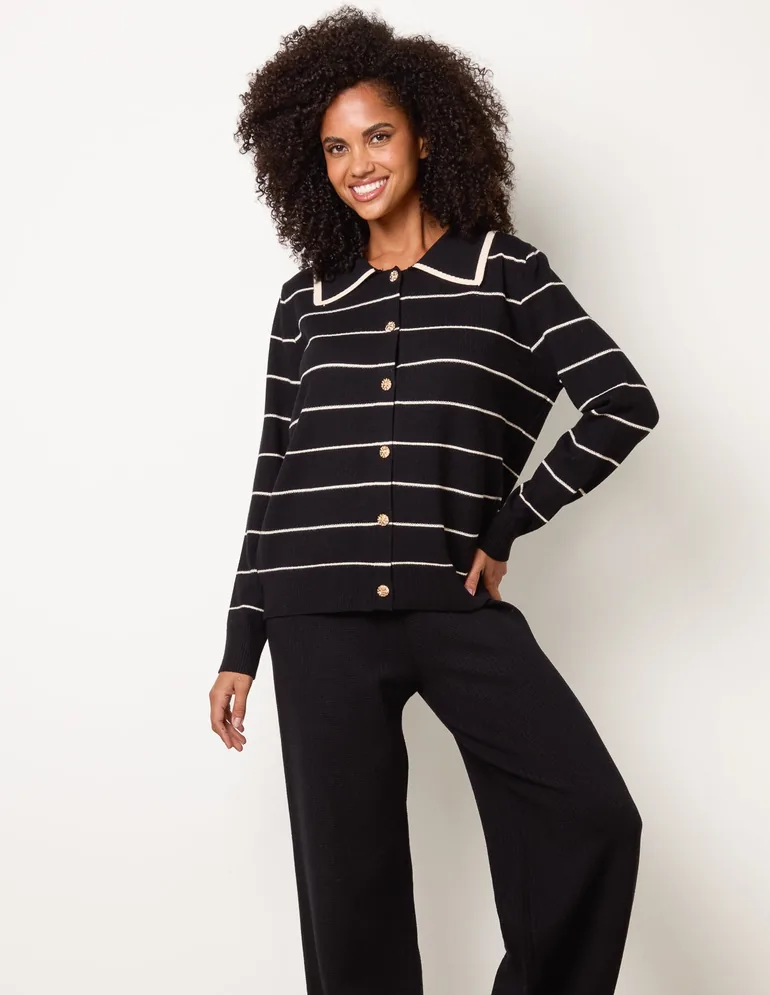 Stripe Knit Co-Ord Set - 2