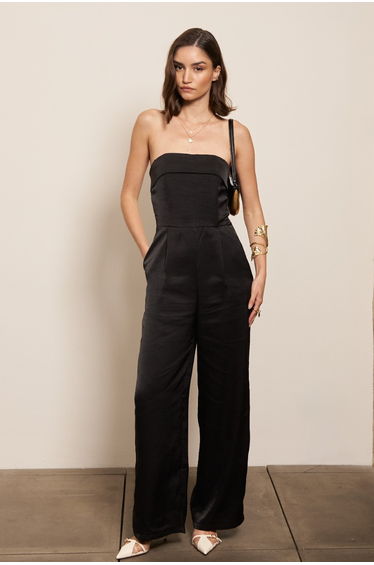TFNC Billie Black Jumpsuit
