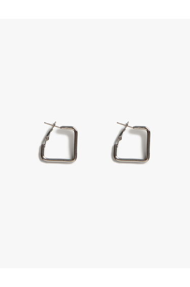Square Metal Earrings