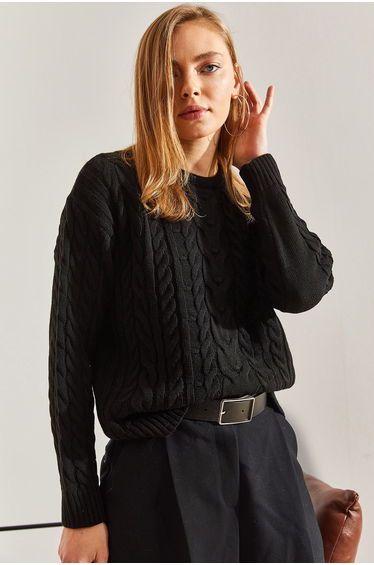 Women's Patterned Knitwear Sweater