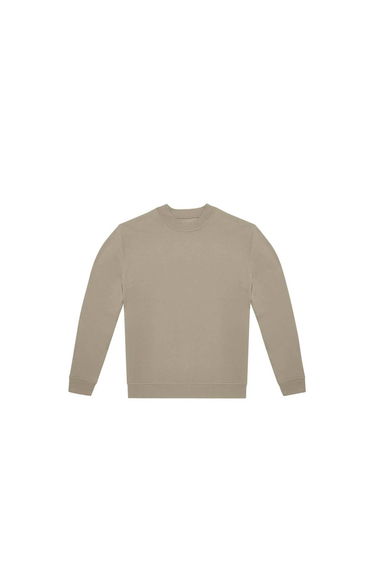 B&C Unisex Adult ID.332 Crew Neck Sweatshirt - Mastic