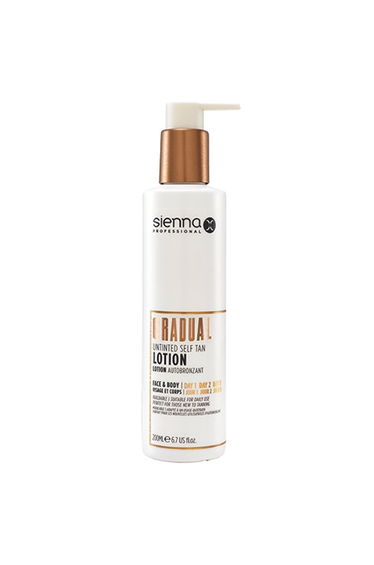 Sienna X Gradual Untinted Self Tan Lotion 200ml