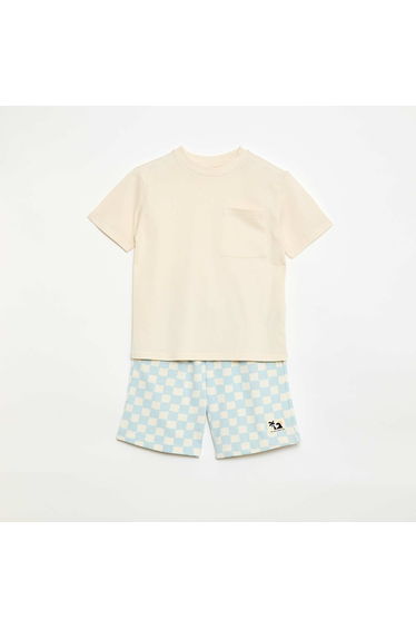 T-shirt + Shorts Set - 2 pieces BLUE