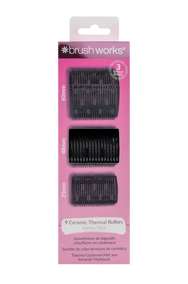 Brushworks Ceramic Thermal Rollers Variety Pack