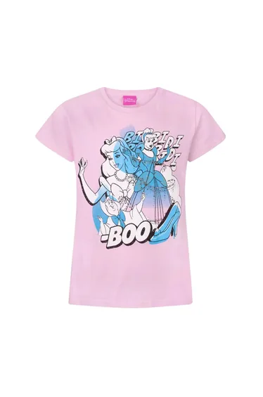 Disney Womens/Ladies Bibbidy Bobbidy Boo Cinderella T-Shirt - Pink