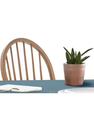 مفرش طاولة قطني مقاوم للبقع