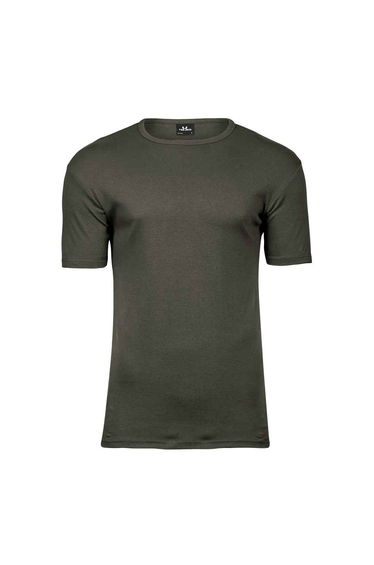 Tee Jays Mens Interlock T-Shirt - Deep Green