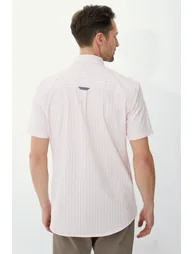 Oxford Stripe Shirt - pink - 2