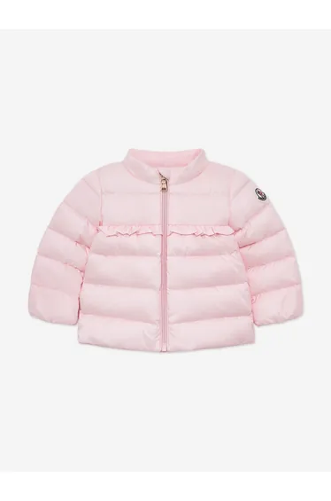 Moncler Enfant Baby Girls Down Padded Nazife Jacket in Pink