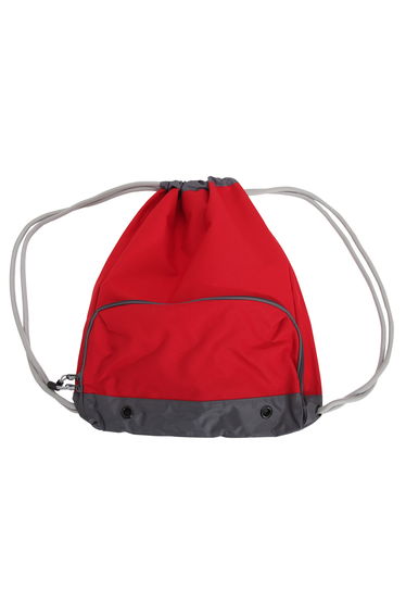 Bagbase Athleisure Water Resistant Drawstring Sports Gymsac Bag - Classic Red