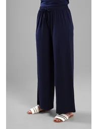 Women Wide Leg Lounge Pants - 2