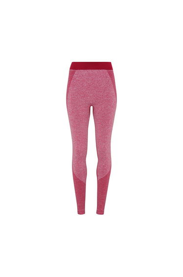 TriDri Womens/Ladies Seamless 3D Fit Multi Sport Sculpt Leggings - Burgundy
