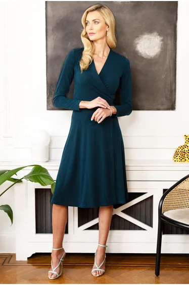 The Jersey Wrap Dress