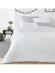 شرشف سرير قطن موسلين سادة - 1